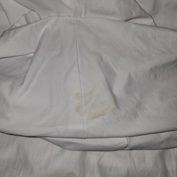 18 Centimeters Elegant Puff Sleeve Button-Up Women's Size Small White - Picture 9 of 11